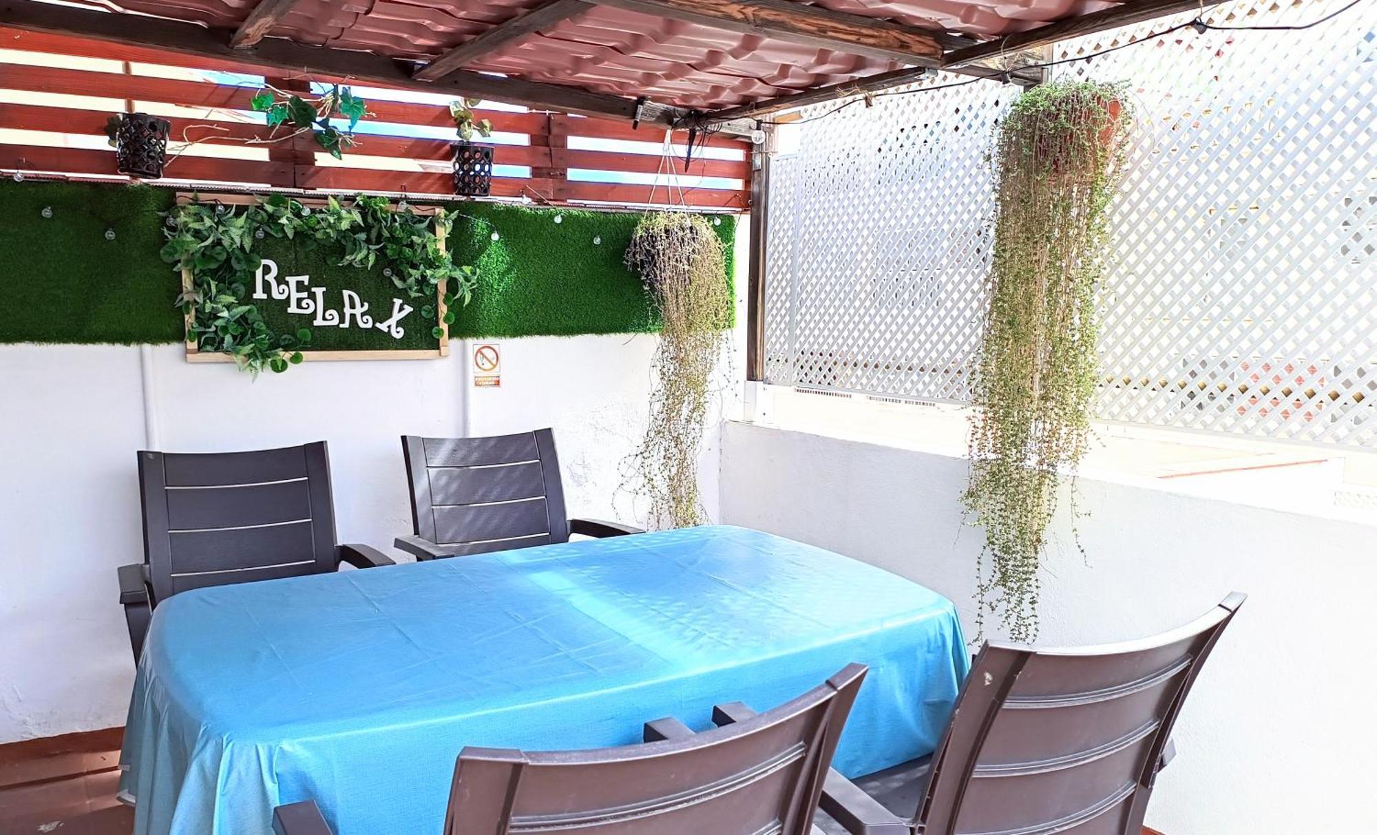 Center Santa Cruz, Alojamiento Centrico Con Gran Terraza, Cocina , Salon Y Banos, Todo Privado Esterno foto